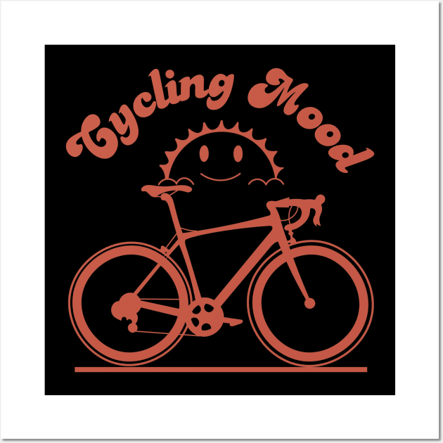 Cycling Mood Wall Art by Oiyo